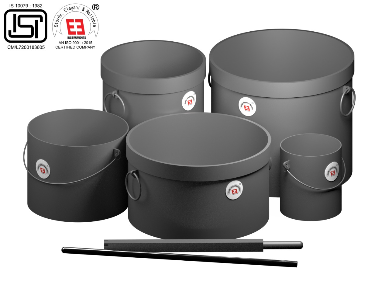 BULK DENSITY CYLINDRICAL METAL MEASURE